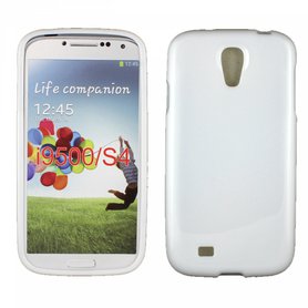 Pouzdro GreenGo TPU Samsung i9500 S4 white